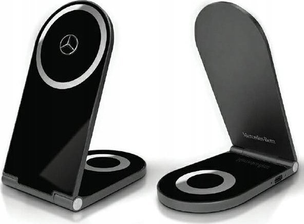 Karikues pa tel Mercedes Silver Stars MagSafe Foldable 2in1, 15W, i zi