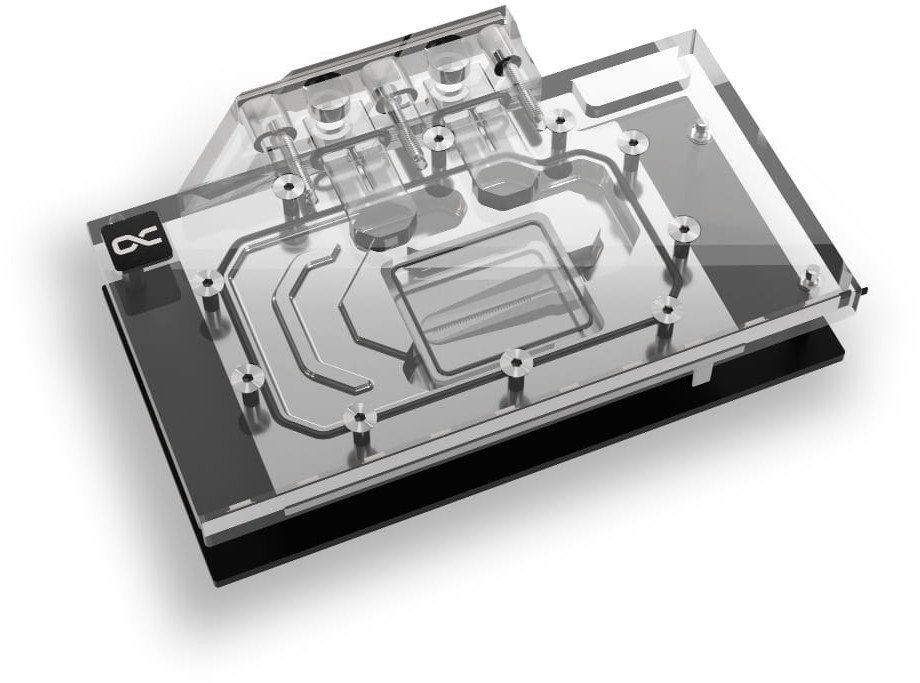 Bllok uji GPU Alphacool Eisblock Aurora Intel Arc B580 Steel Legend Challenger, ARGB, me backplate, akrilik