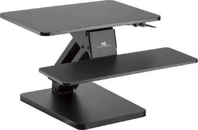 Stacion pune sit‑stand për tastierë dhe monitor/laptop Maclean MC-882, i zi