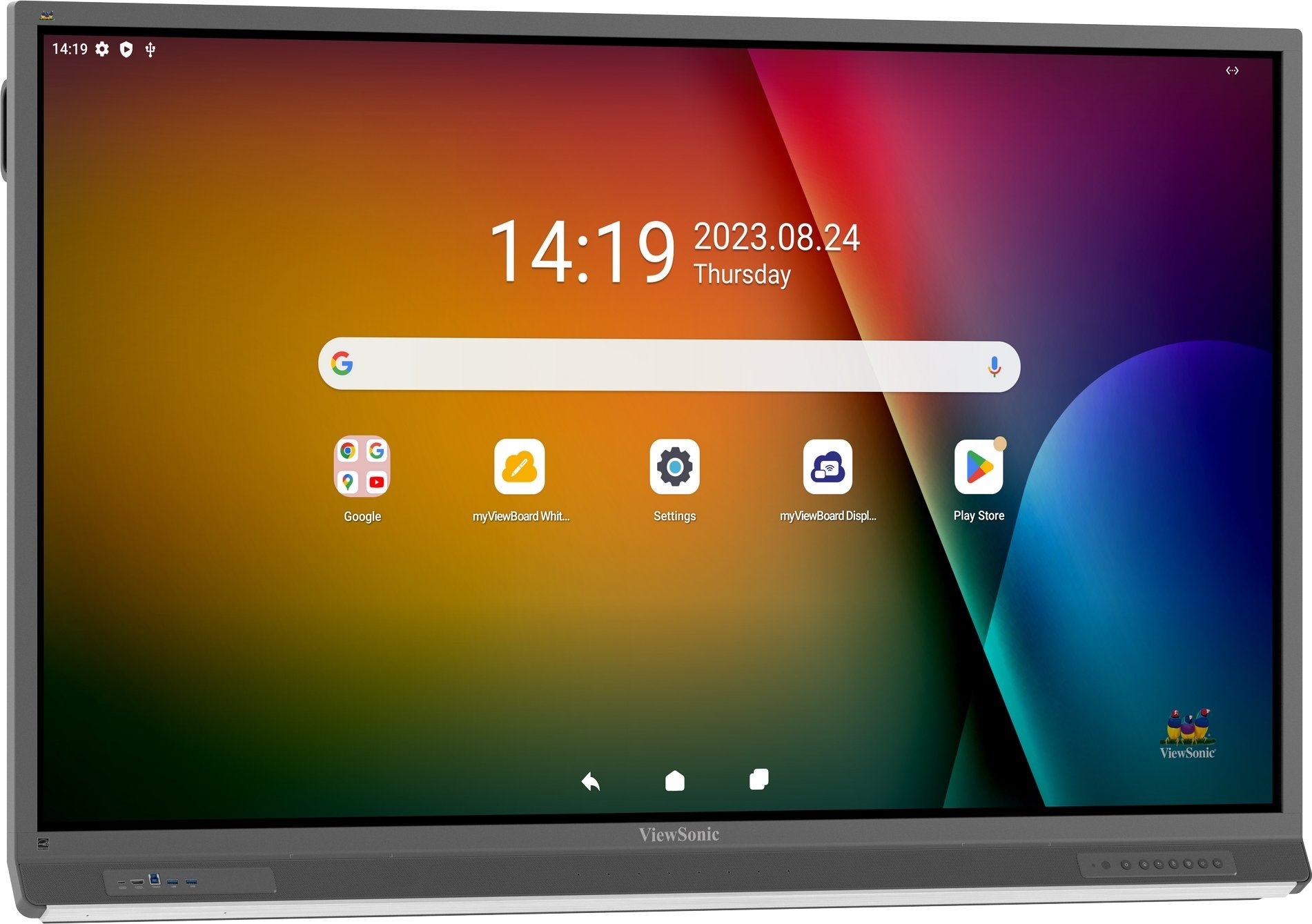 Panel interaktiv ViewSonic IFP6552-2F, 65", 4K, i zi