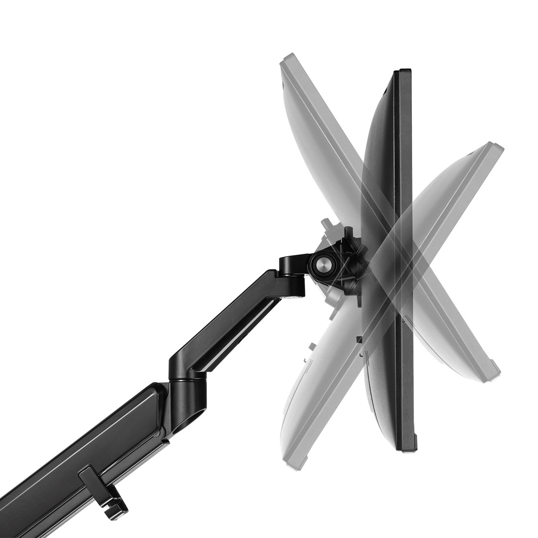 Mbajtëse monitori Ergo Office ER-405B, 17-32", 9kg, e hirtë