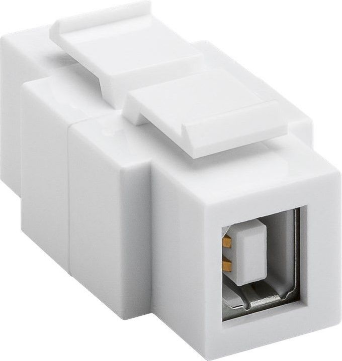 Adapter USB Goobay 79930, USB A në USB B, 2.0, i bardhë