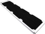 Радијатор за ладење со вода XSPC Ultrathin TX480, 480mm, за вентилатори 120mm, бел