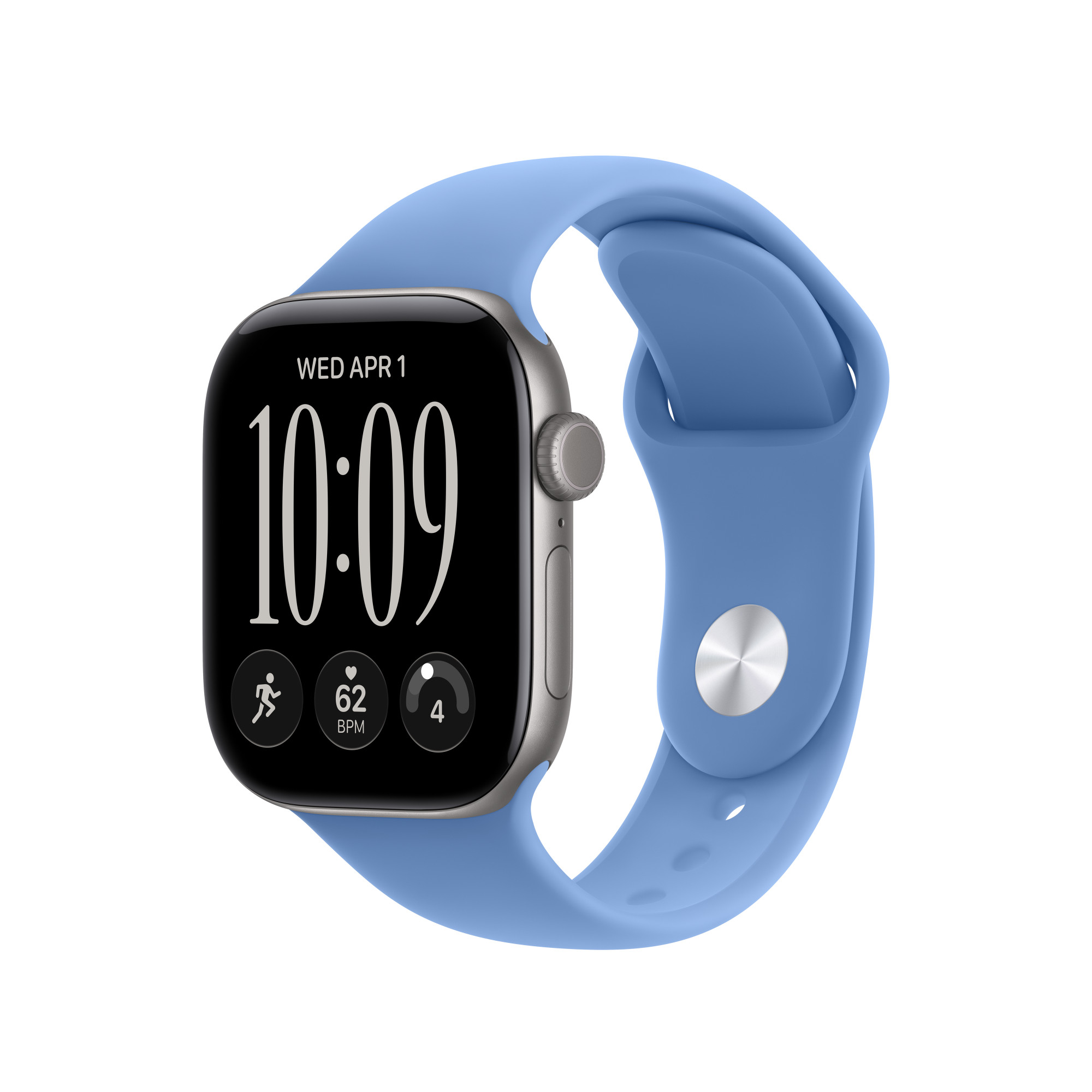 Apple Watch 42mm Wildflower Blue Sport Band, M/L