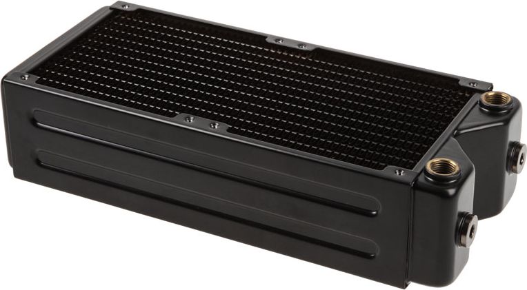Radiator ftohës për ujë Coolgate G2 CG240G2, 240mm, 10 FPI, i zi