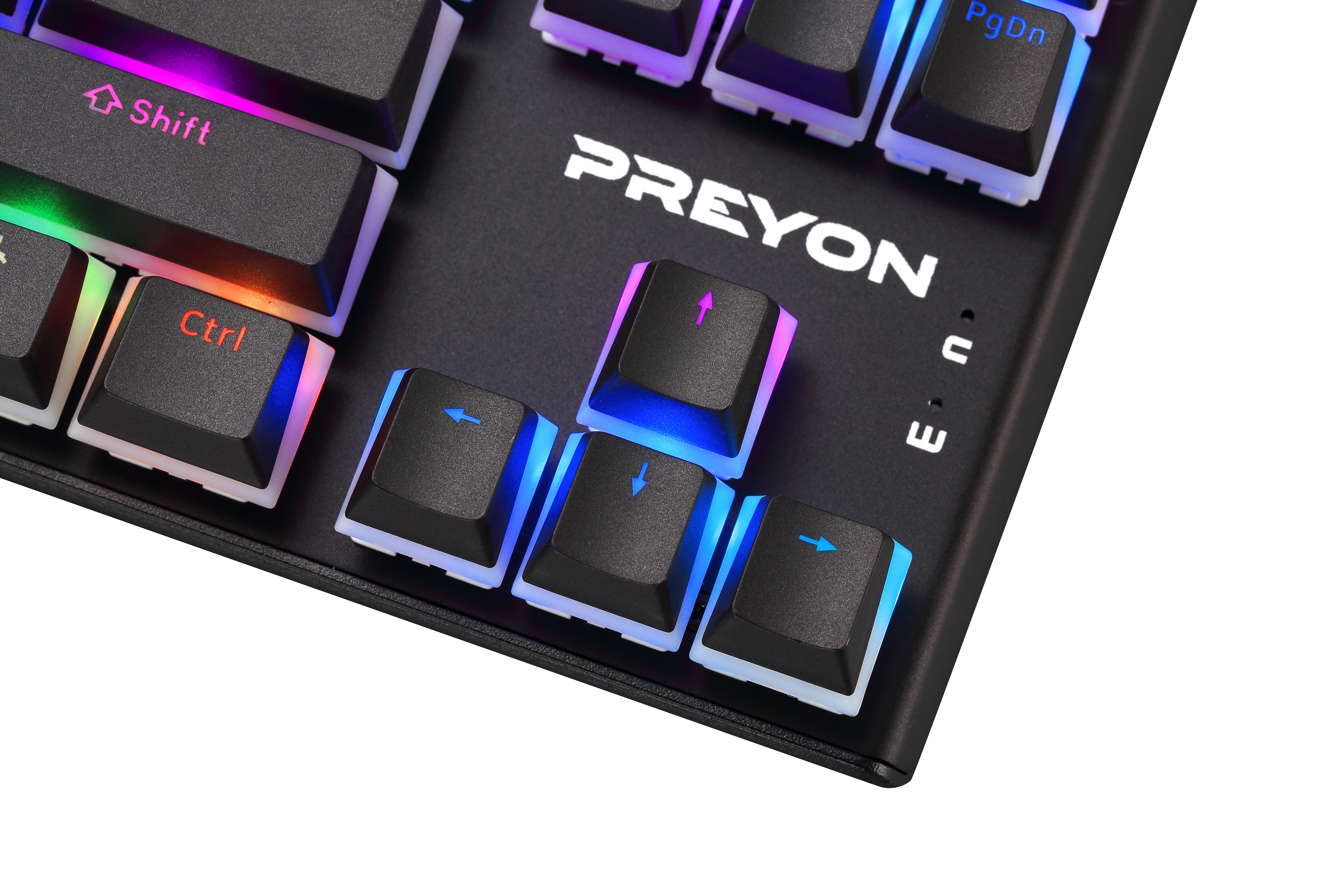 [OUTLET] Tastierë PREYON Blue Blitz Claw Gateron, e zezë