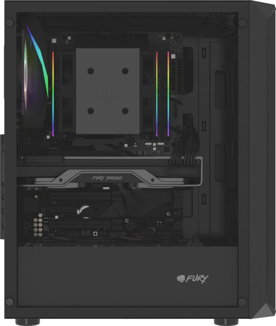 Kasë Fury Shobo SH4 RGB, Midi Tower