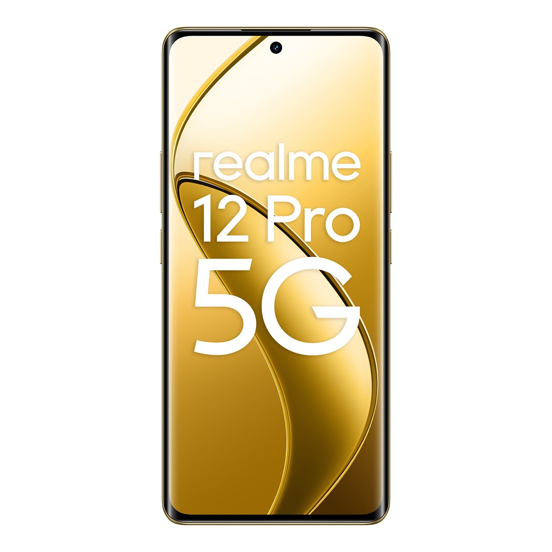 Celular Realme 12 Pro 5G, 6.7", 12GB RAM, 256GB, Snapdragon 6 Gen 1, bezhë