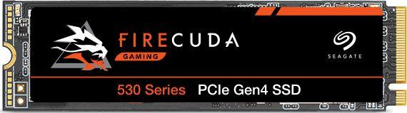 SSD диск Seagate FireCuda 530, 1TB, M.2 2280 PCI-E x4 Gen4 NVMe
