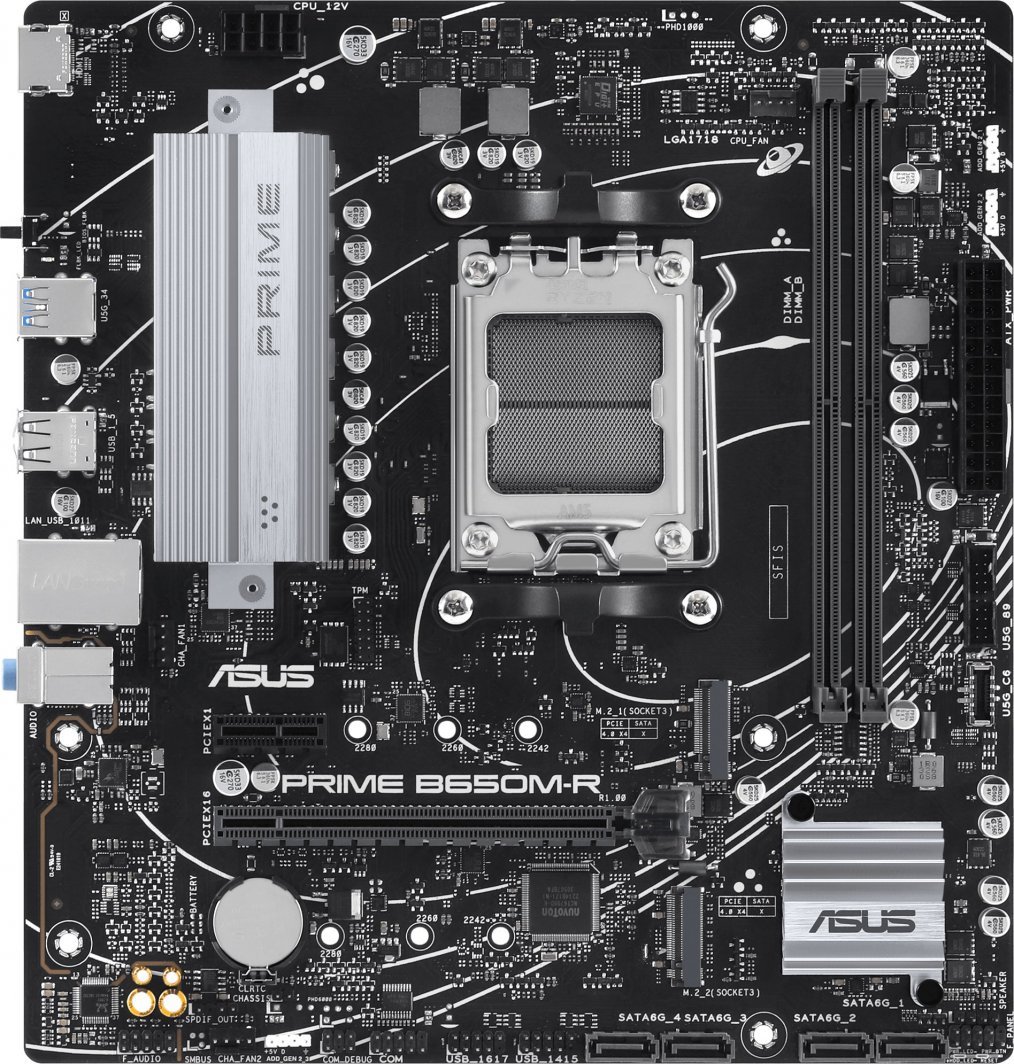 Pllakë amë ASUS PRIME B650M-R