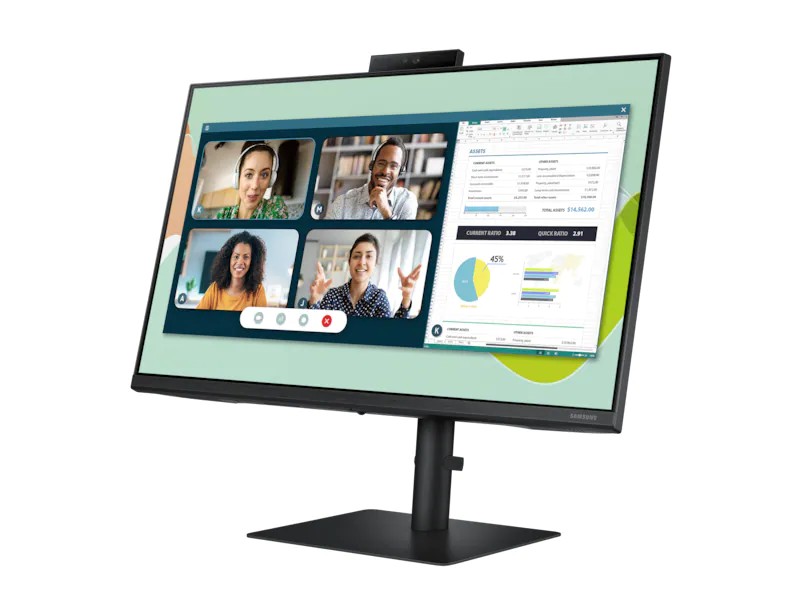Monitor Samsung LS24A400VEUXENE, 24", IPS, FHD, i zi
