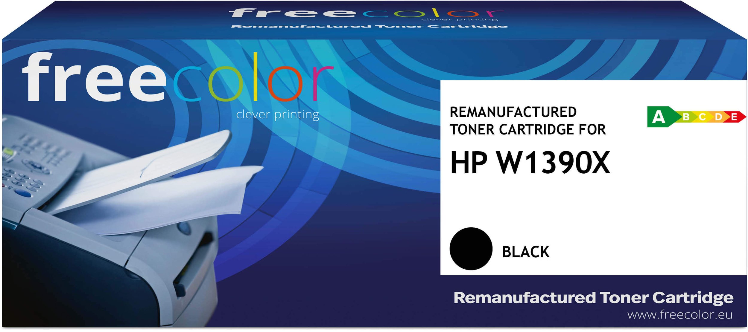 Тонер Freecolor HP 139X W1390X, 4000 страници, црн, обновен