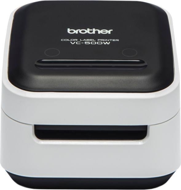 Печатач за етикети Brother VC-500W, во боја, USB WiFi, бел