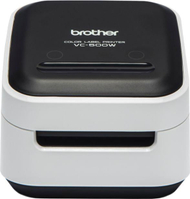 Печатач за етикети Brother VC-500W, во боја, USB WiFi, бел