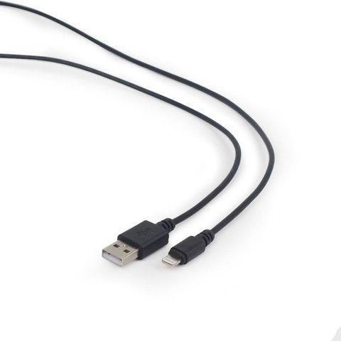 Kabllo Gembird CABLEXPERT USB 2.0 Lightning, 1m, e zezë