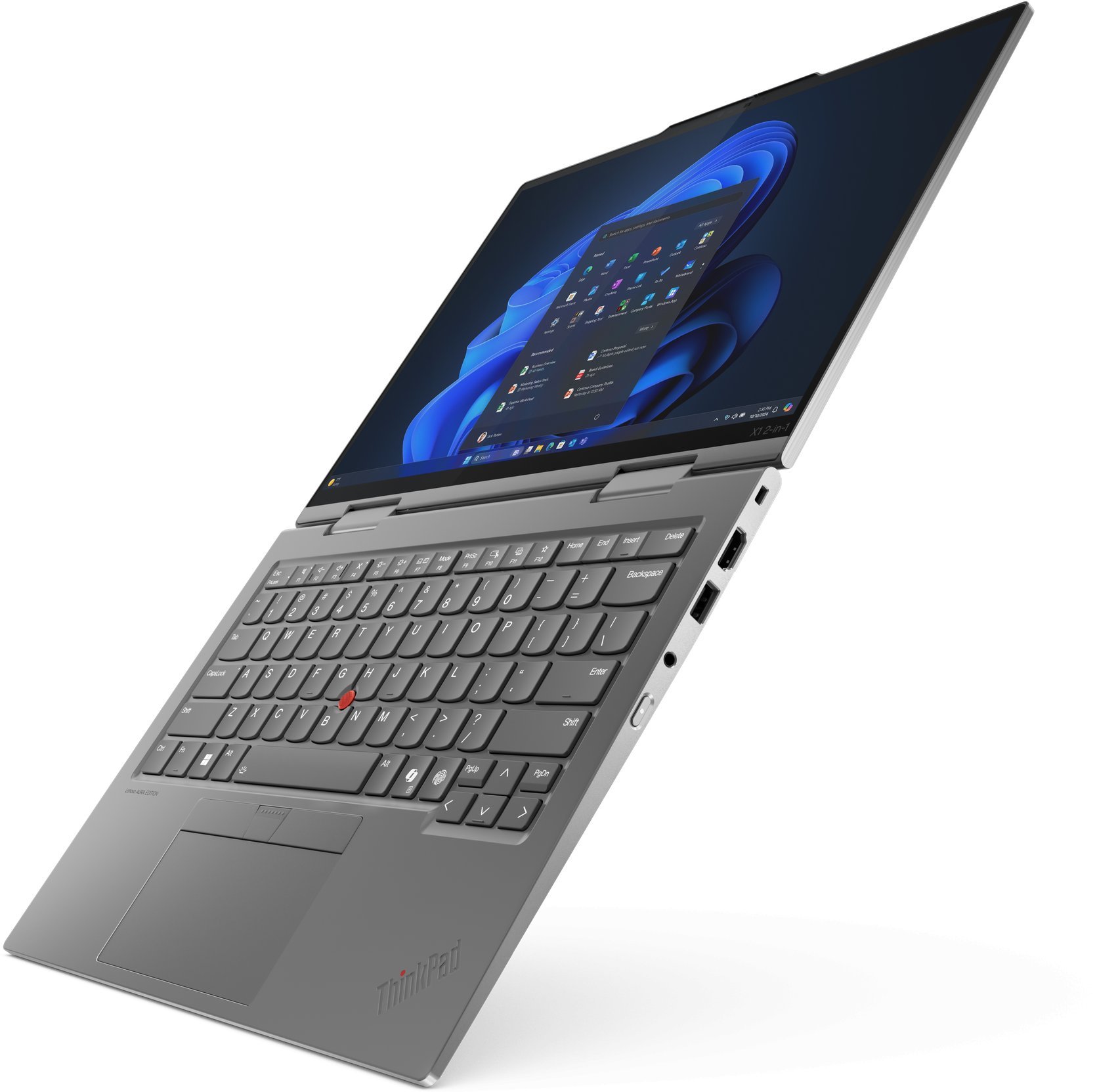 Laptop 2 në 1 Lenovo ThinkPad X1 Gen 10 Aura Edition, 14" Touchscreen, Core Ultra 5, 16GB RAM, 512GB SSD, i zi