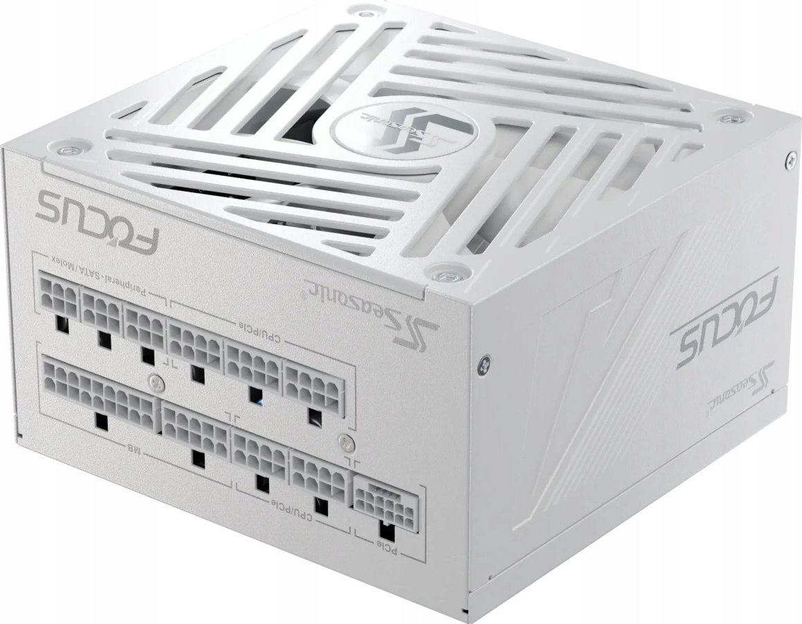 Furnizues energjie Seasonic Focus GX-850, 850W, 80 Plus Gold, i bardhë