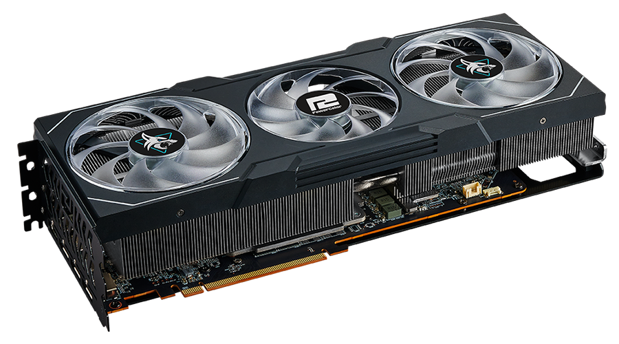 Kartë grafike PowerColor Hell Hound AMD Radeon RX 7900 XT, 20GB GDDR6, PCIe 4.0, e zezë