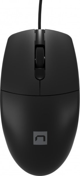 Maus Natec Ruff, me kabllo, USB, i zi