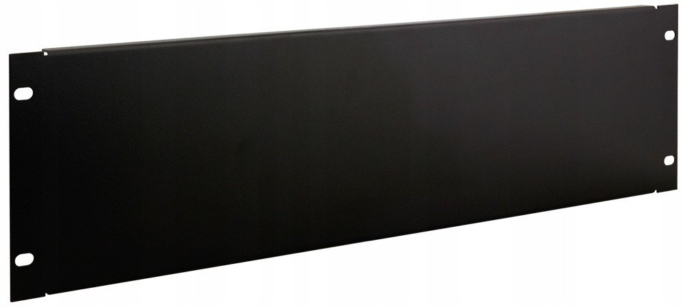 Панел за покривање RACK PULSAR RAPZ3, 3U, челик SPCC, црн
