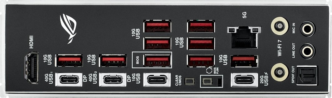 Pllakë amë ASUS ROG STRIX X870E-E GAMING WIFI, AMD X870E, Socket AM5, ATX