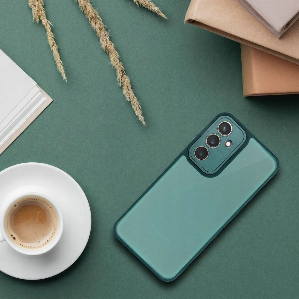 Mbështjellës silikoni Variete për iPhone SE 2020, mat, jeshile e errët