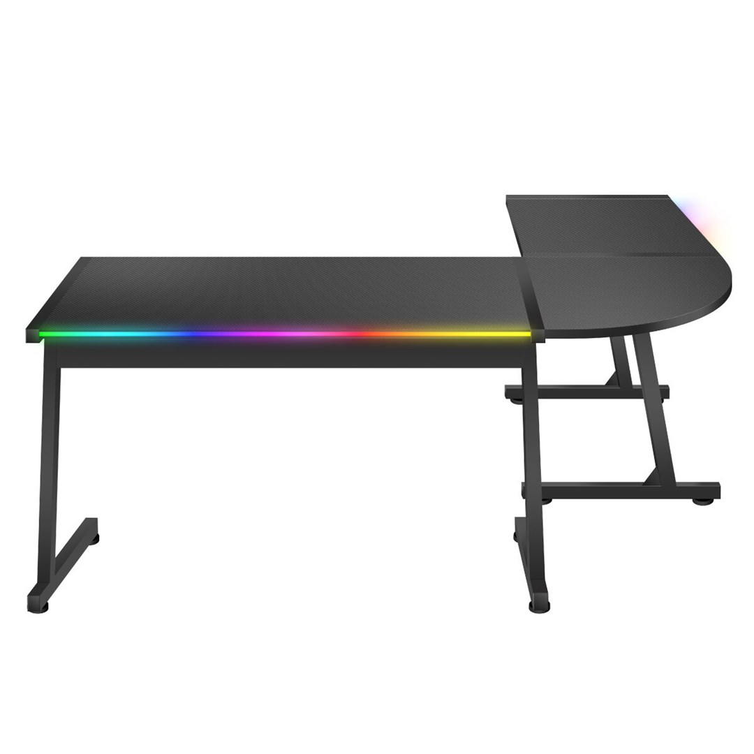 Tavolinë lojërash Huzaro Hero 6.0, RGB LED, e zezë