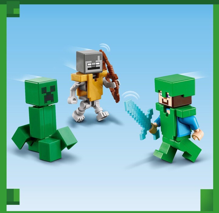 Set LEGO® Minecraft 21243 Ice Mountains, 304 pjesë