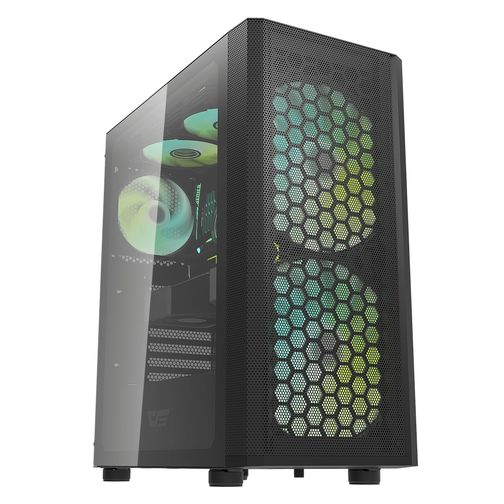 Kompjuter Gjirafa50 NEO Series 4, AMD Ryzen 7 5700X, 16GB RAM, 512GB SSD, NVIDIA RTX 5060 8GB, i zi