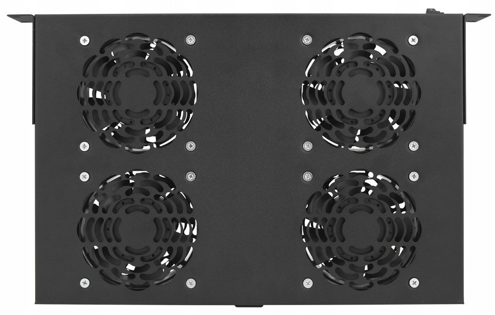 Panel me 4 ventilatorë për kabinet Rack Pulsar RAWP-1, për ajrosje dhe ftohje