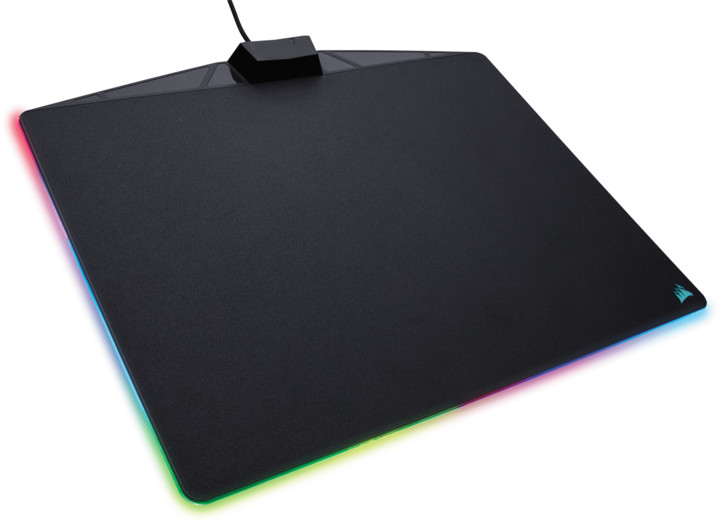 Mauspad CORSAIR Gaming MM800 RGB me drita anësore LED, i zi