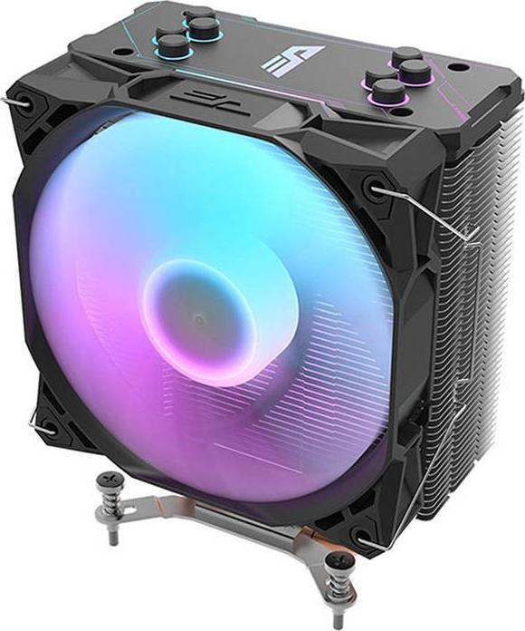 Ftohës CPU Darkflash S11 Pro ARGB, 120 mm, 4 heatpipe, i zi