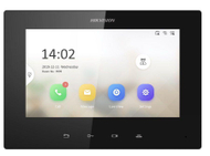 Video interfon i brendshëm Hikvision DS-KH6320-LE1(B), 7", IP, PoE, i bardhë