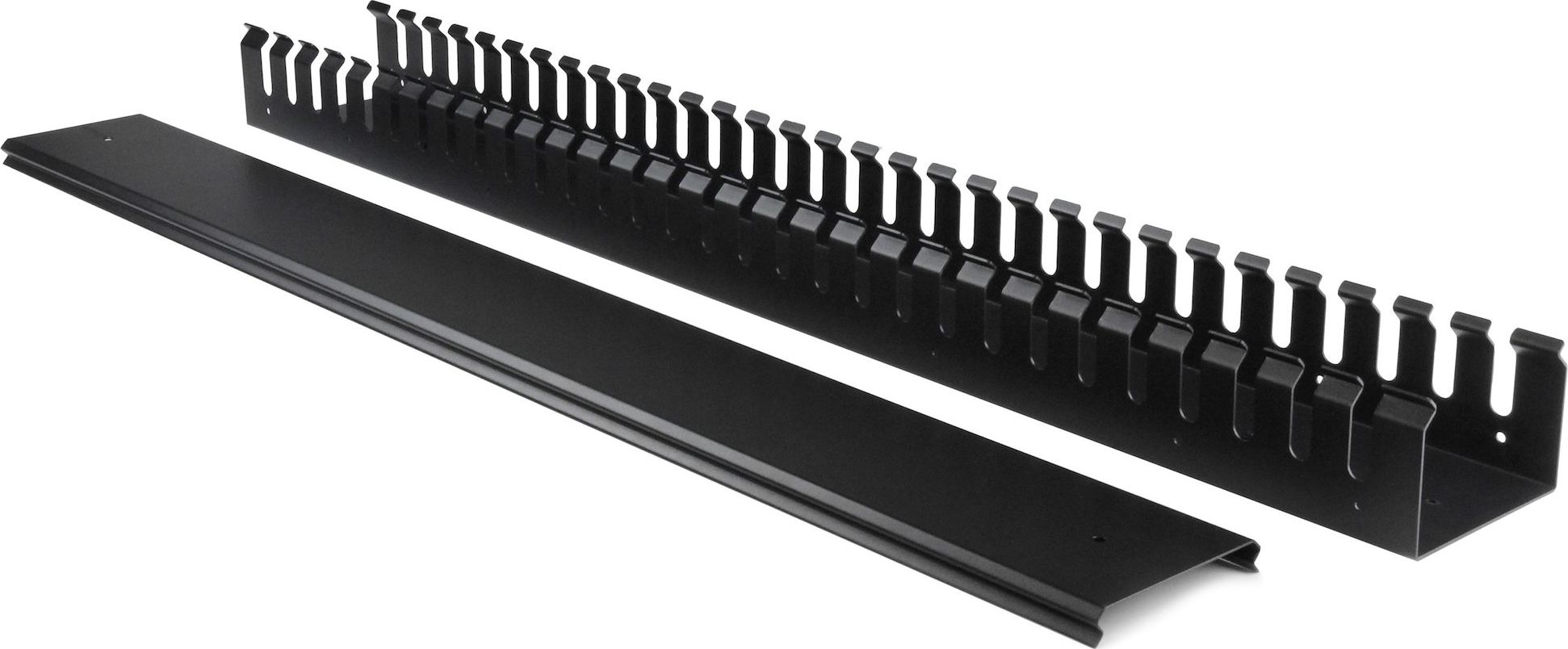 Organizues vertikal kabllosh StarTech.com, 3 ft, 0U, i zi