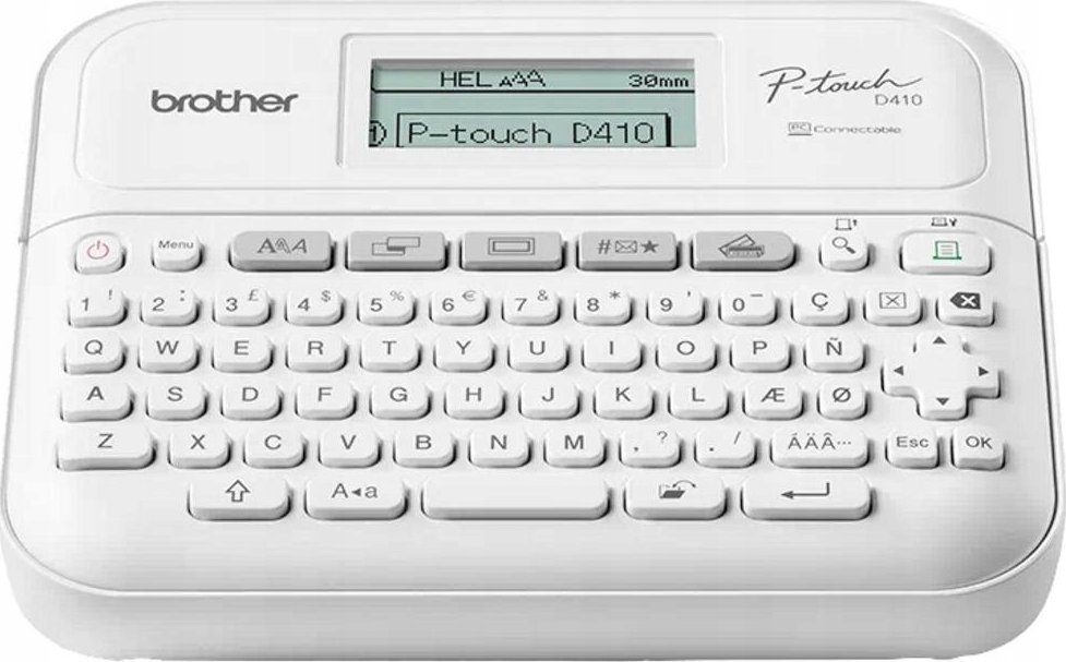 Makinë etiketimi Brother P-Touch PT-D410VP, transfer termik, bardh e zi