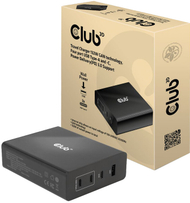 Karikues Club3D, teknologji GAN, 4xUSB-A dhe USB-C, PD 3.0, 132W, i zi