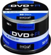Set DVD-R Intenso DVD+R 4111155, 4.7 GB, 16x, 50 copë