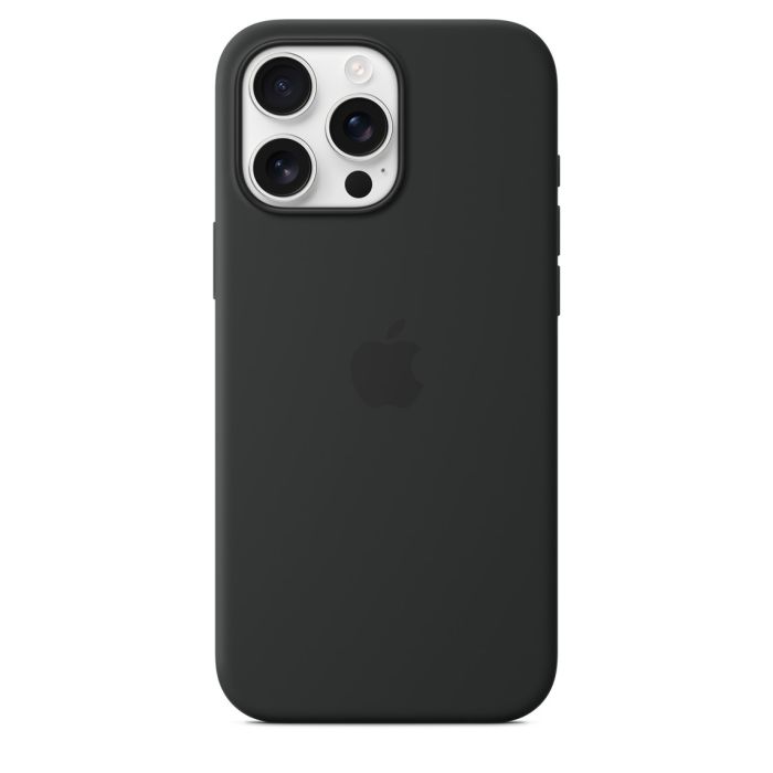 Apple iPhone 16 Pro Max Silicone Case with MagSafe, Black