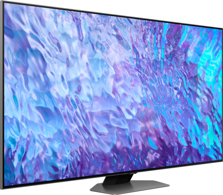 Televizor Samsung QE55Q80C, 55" (138cm), 4K UHD, i argjendtë