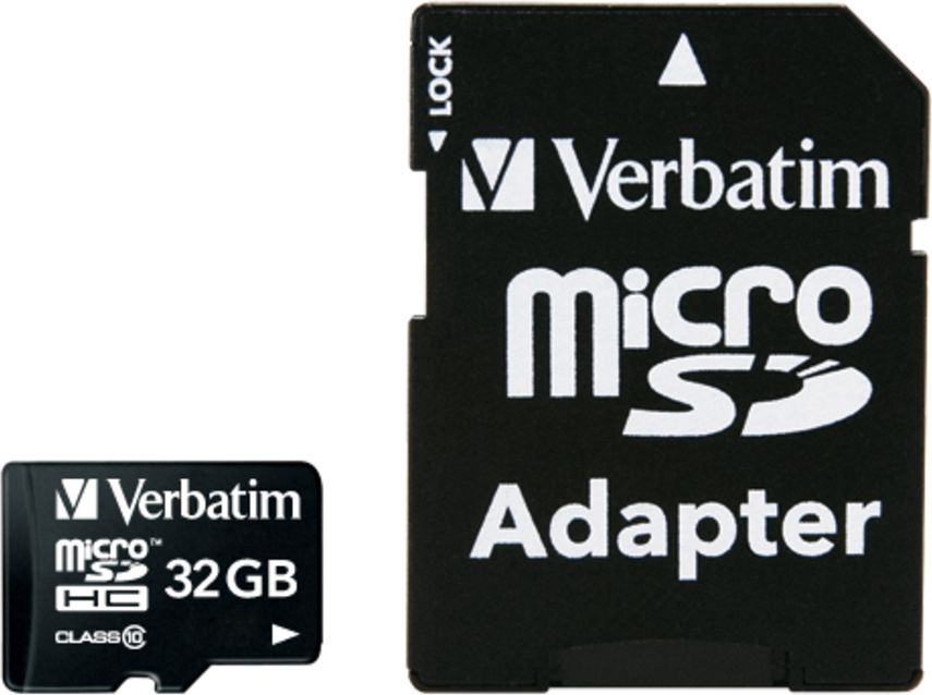 Kartë memorie Verbatim Premium MicroSDHC Class 10 UHS-I / U1 (44083), 32GB