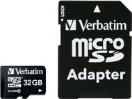 Kartë memorie Verbatim Premium MicroSDHC Class 10 UHS-I / U1 (44083), 32GB