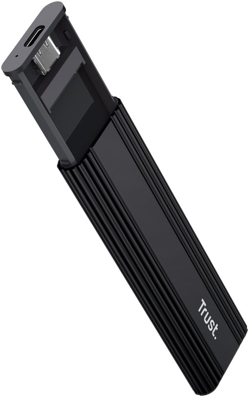 Kuti eksterne SSD Trust M.2 25806, USB C, e zezë