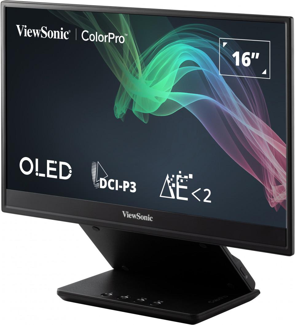 Monitor portativ ViewSonic VP16 OLED, 15.6", USB C, i zi