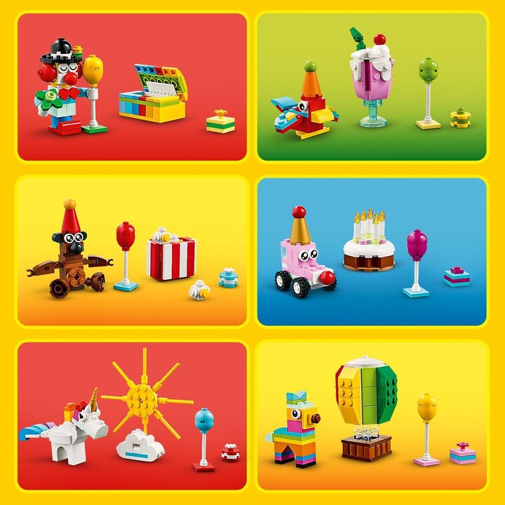 Set LEGO® Classic 11029 Creative party box, 900 pjesë