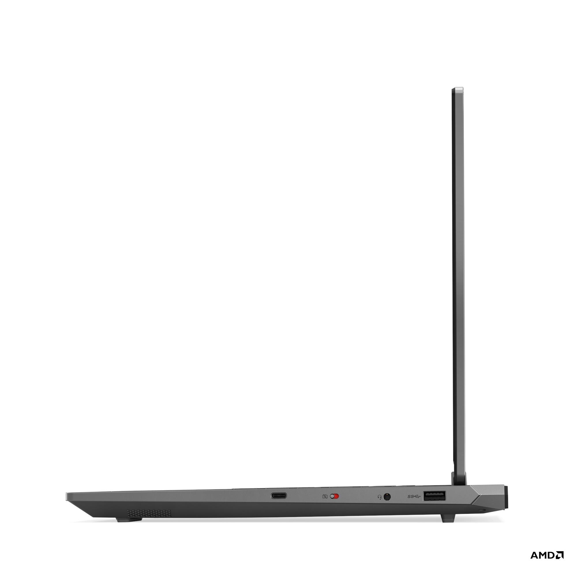 Laptop gaming Lenovo LOQ 15ARP9, Ryzen 5 7235HS, 15.6" FHD 144Hz, RTX 4050, gri