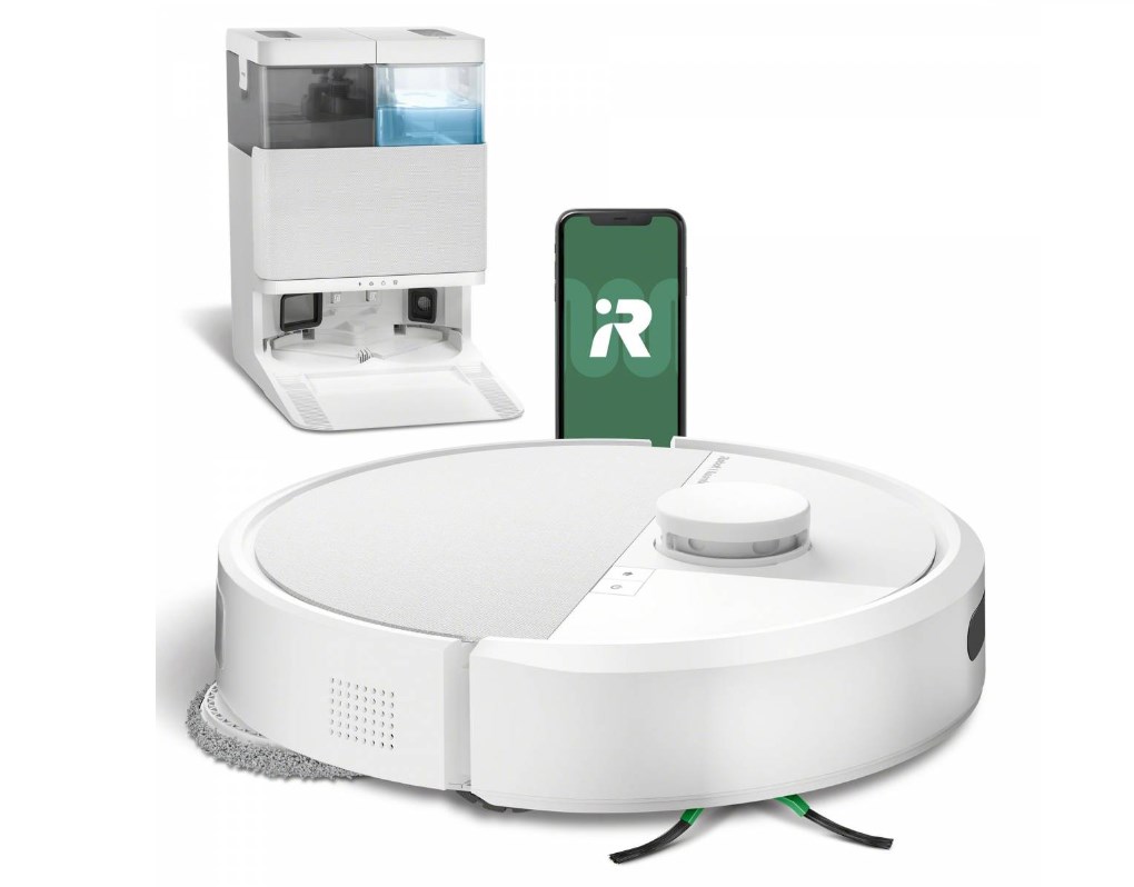 Fshesë elektrike robotike iRobot Roomba Plus 405 Combo, e bardhë