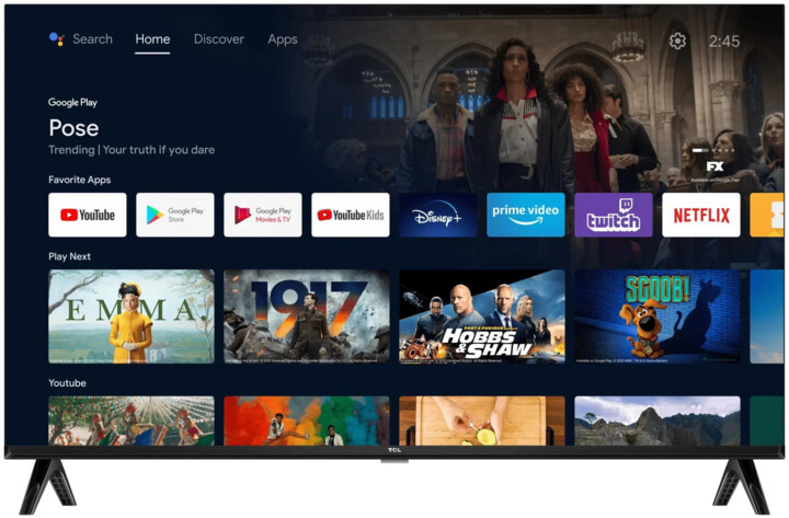 Televizor TCL 32S5400AF, 32" (80cm), Full HD, i zi