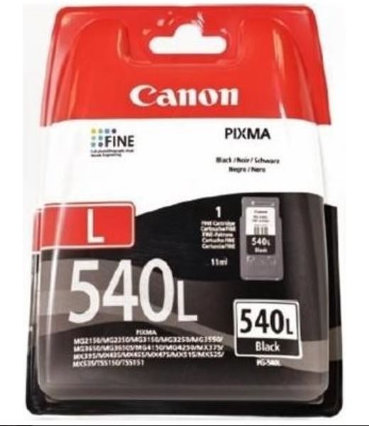Ngjyrë Canon PG-540L EUR, e zezë