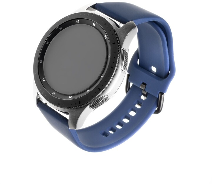 Rrip silikoni FIXED për orë smart, 20mm, i kaltër