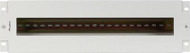 Panel shpërndarjeje tensioni Lanberg, 3U 19", shinë DIN TS-35, gri